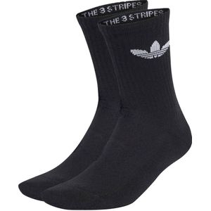 Adidas - Trefoil - Sokken - Zwart - Unisex - Maat 46-48