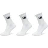 3er-Set hohe Unisex-Socken adidas Trefoil Cushion IJ5616 Weiß