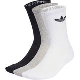 adidas Originals - Trefoil Cushion Crew Sokken - 3 Paar - Wit