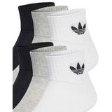 adidas - Rock de Trefoil - Enkelsokken - Verschillende Kleuren - 65% Katoen