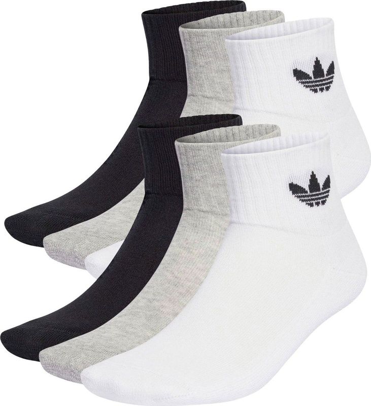 adidas - Rock de Trefoil - Enkelsokken - Verschillende Kleuren - 65% Katoen