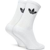 adidas - Trefoil Cushion Crew Socks - Blauw - 6 Paar