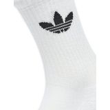adidas - Trefoil Cushion Crew Socks - Blauw - 6 Paar