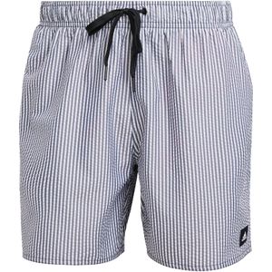 adidas Heren Stripey Classics Swim Shorts Short Length, Legend Ink/White, S