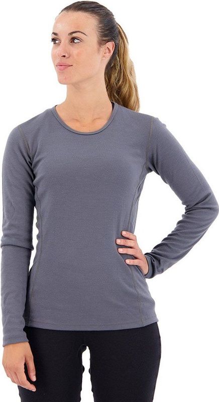Adidas Xperior Merino 260 Baselayer Lange Mouwenshirt Grijs M Vrouw