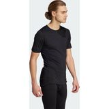 Adidas Terrex Xperior Merino 150 Basislaag Met Korte Mouwen - Heren - Zwart
