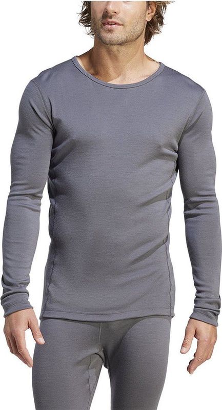 adidas - XPR Mer260 LS - T-shirt - Zwart - Merinowol