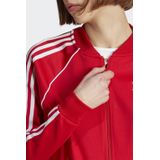Adidas Originals - Zip-Through Sweatshirt - Rood - Katoen