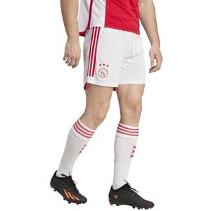 adidas - AJAX HOME SHORT - Wit - Herenshort - Vochtafvoerend AEROREADY