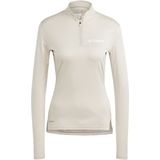Adidas Terrex Multi T-shirt Met Lange Mouwen Beige XS Vrouw