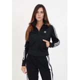 adidas - Adicolor Classic Firebird Tracktop - Jack - Zwart - Polyester
