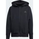 Adidas - Z.N.E - Sweatshirt - Grijs - 56% Katoen, 40% Gerecycled Polyester, 4% Elastaan