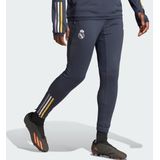 adidas Real Madrid Trainingsbroek 2023-2024 Donkerblauw Wit Goud