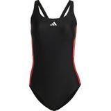 adidas Performance - Badpak - Zwart/Rood - 78% Polyamide, 22% Elasthan