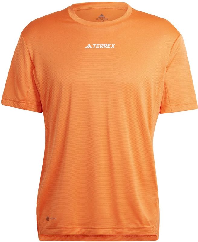 Adidas Terrex Multi T-shirt Met Korte Mouwen Oranje M Man