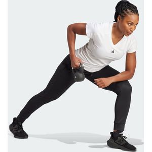 adidas Performance AEROREADY Game and Go Regular Tapered Fleece Broek - Dames - Zwart