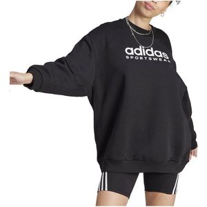 Adidas - All Szn Fleece Graphic Sweatshirt - Zwart - Katoen