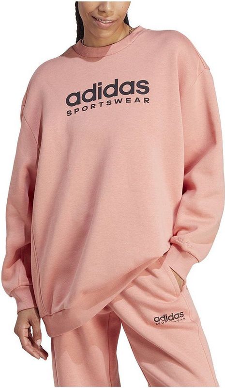 Adidas All Szn Fleece Graphic Sweatshirt Oranje Vrouw