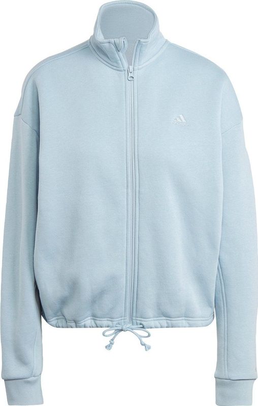 adidas Sportswear ALL SZN Fleece Sportjack - Dames - Blauw- L