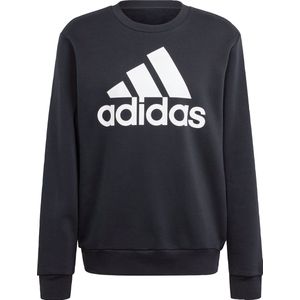 adidas Sportswear Essentials Fleece Big Logo Sweatshirt - Heren - Zwart