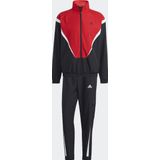 adidas - Geweven Trainingsjas - Zwart - Sportwear