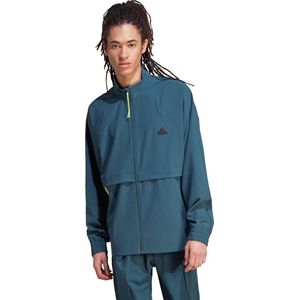 adidas - Performance - Tussenjas - Kleurblok - Materiaalmix met Stretch