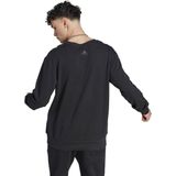 Adidas Essentials French Terry Big Logo Sweatshirt Zwart / Regular Man
