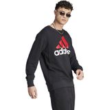 Adidas Essentials French Terry Big Logo Sweatshirt Zwart / Regular Man