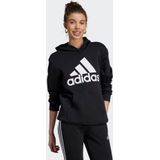 adidas - Essentials Logo Boyfriend - Fleece Hoodie - Zwart