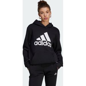 adidas - Essentials Logo Boyfriend - Fleece Hoodie - Zwart