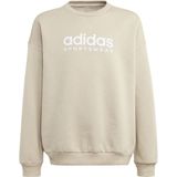Adidas - All Szn Crew Sweatshirt - Grijs - Fleece