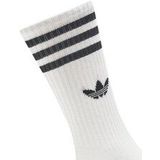 adidas Originals Solid Crew Sokken 3 Paar - Unisex - Wit- 43-45