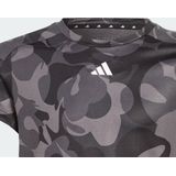 adidas - Essentials AEROREADY - Crop T-shirt - Zwart - 91% Gerecycled Polyester