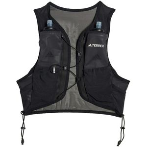 Adidas - Trail / Running rugzakken en riemen - Trail Vest 2,5 Black voor Unisex van Gerecyclede materialen - Maat M - Zwart