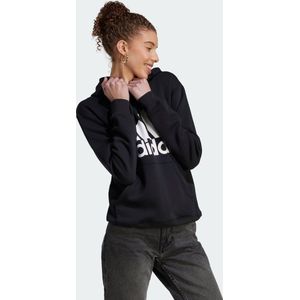adidas Sportswear Essentials Big Logo Regular Fleece Hoodie - Dames - Zwart