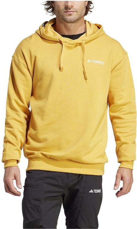 Adidas Organiser Logo Hoodie Geel Man