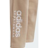 adidas Sportswear Fleece Broek Kids - Kinderen - Beige
