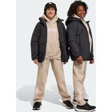 adidas Sportswear Fleece Broek Kids - Kinderen - Beige