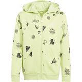 adidas - Brand Love Allover Print - Sweatshirt - Blauw - Katoen