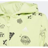 adidas - Brand Love Allover Print - Sweatshirt - Blauw - Katoen