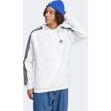adidas Sportswear Essentials Fleece 3-Stripes Hoodie - Heren - Wit