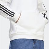 adidas Sportswear Essentials Fleece 3-Stripes Hoodie - Heren - Wit