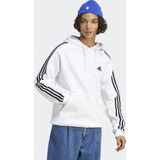adidas Sportswear Essentials Fleece 3-Stripes Hoodie - Heren - Wit