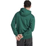 adidas - Hoodie - Grijs - Katoen - Losse Pasvorm - Verstelbare Capuchon