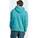 adidas - All Szn Garment-Wash - Sweatshirt - Grijs - 80% Katoen, 20% Gerecycled Polyester Fleece