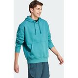 adidas - All Szn Garment-Wash - Sweatshirt - Grijs - 80% Katoen, 20% Gerecycled Polyester Fleece