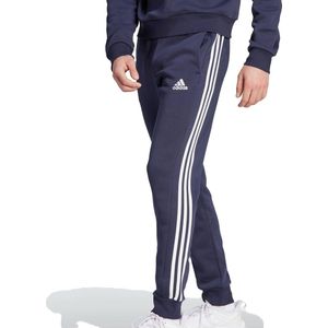 adidas Sportswear Essentials Fleece 3-Stripes Tapered Cuff Broek - Heren - Blauw