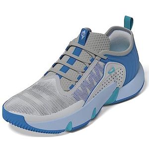 adidas Trae Unlimited Sneakers voor heren, Dash Grijs Metaal Grijs Helder Blauw, 42 EU