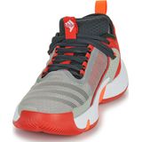 adidas Trae Unlimited uniseks-volwassene Sneakers, metal grey/carbon/better scarlet, 44 2/3 EU