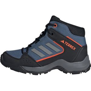adidas Terrex Hyperhiker Mid Hiking uniseks-kind Sneakers, wonder steel/grey three/impact orange, 33.5 EU